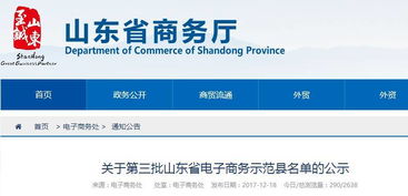 德州再添電商新星 某縣躋身省級示范，雙十一交易額突破三千萬